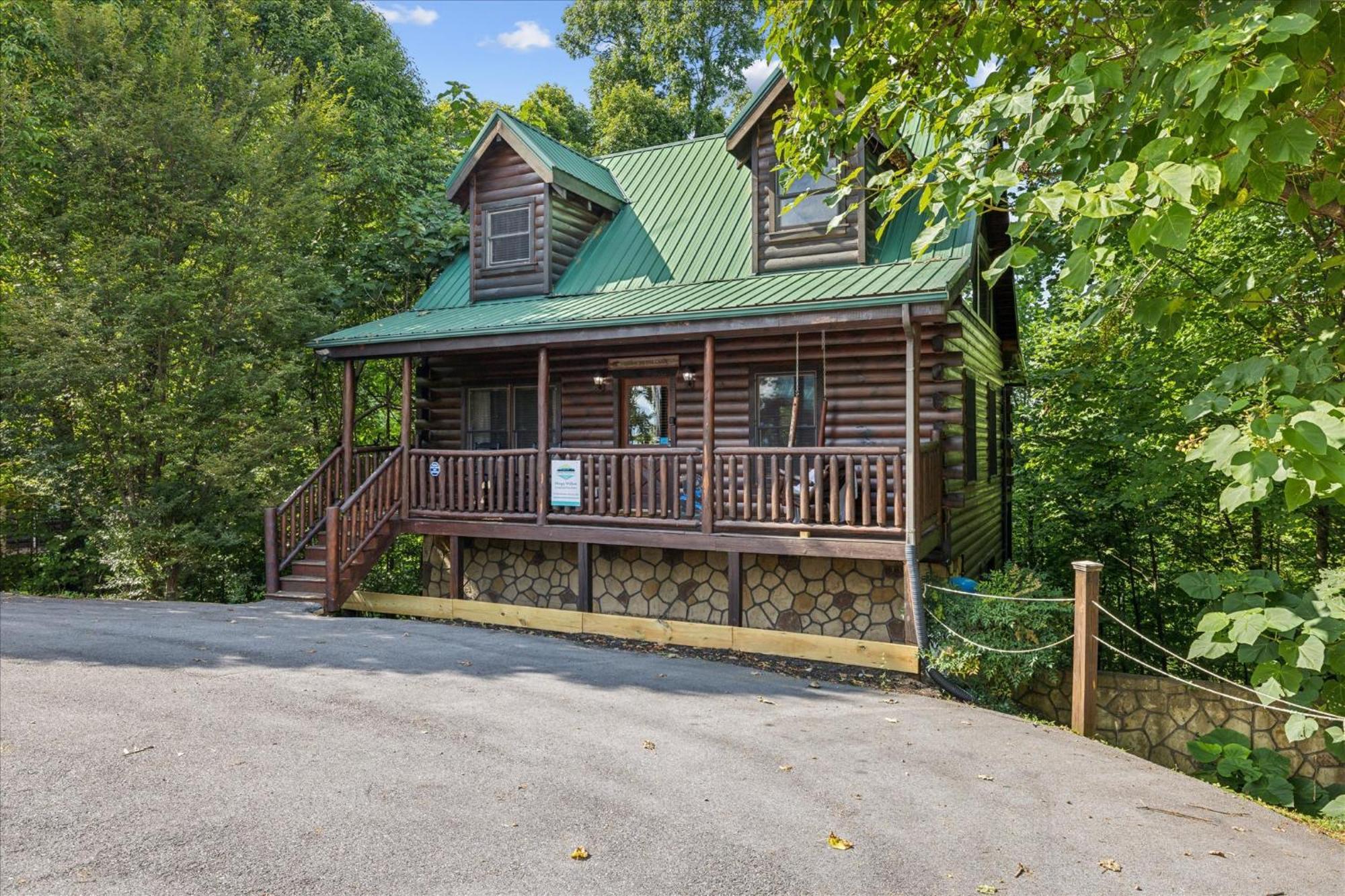 Sleepy Willow Cabin Sevierville Eksteriør billede