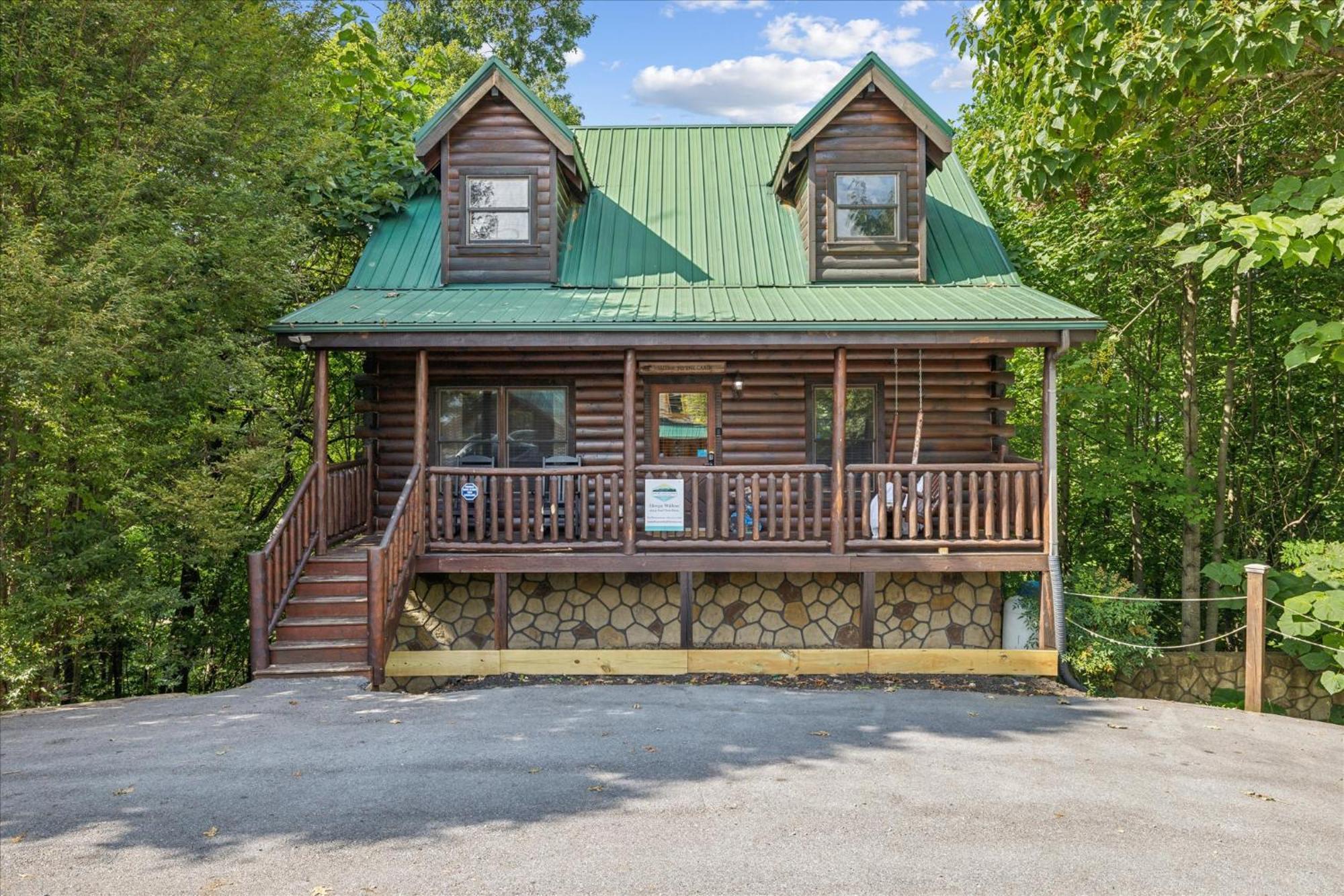 Sleepy Willow Cabin Sevierville Eksteriør billede