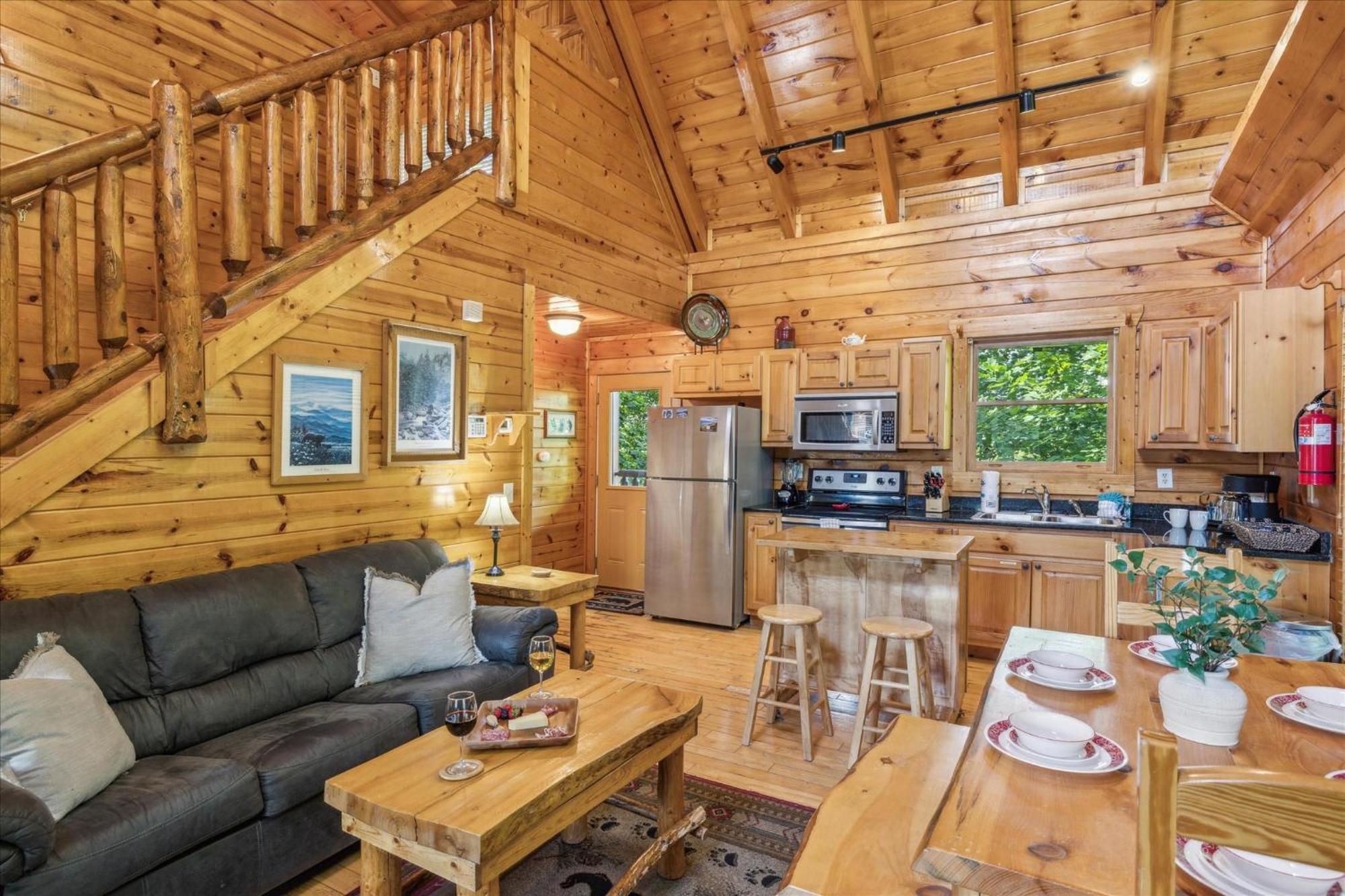 Sleepy Willow Cabin Sevierville Eksteriør billede