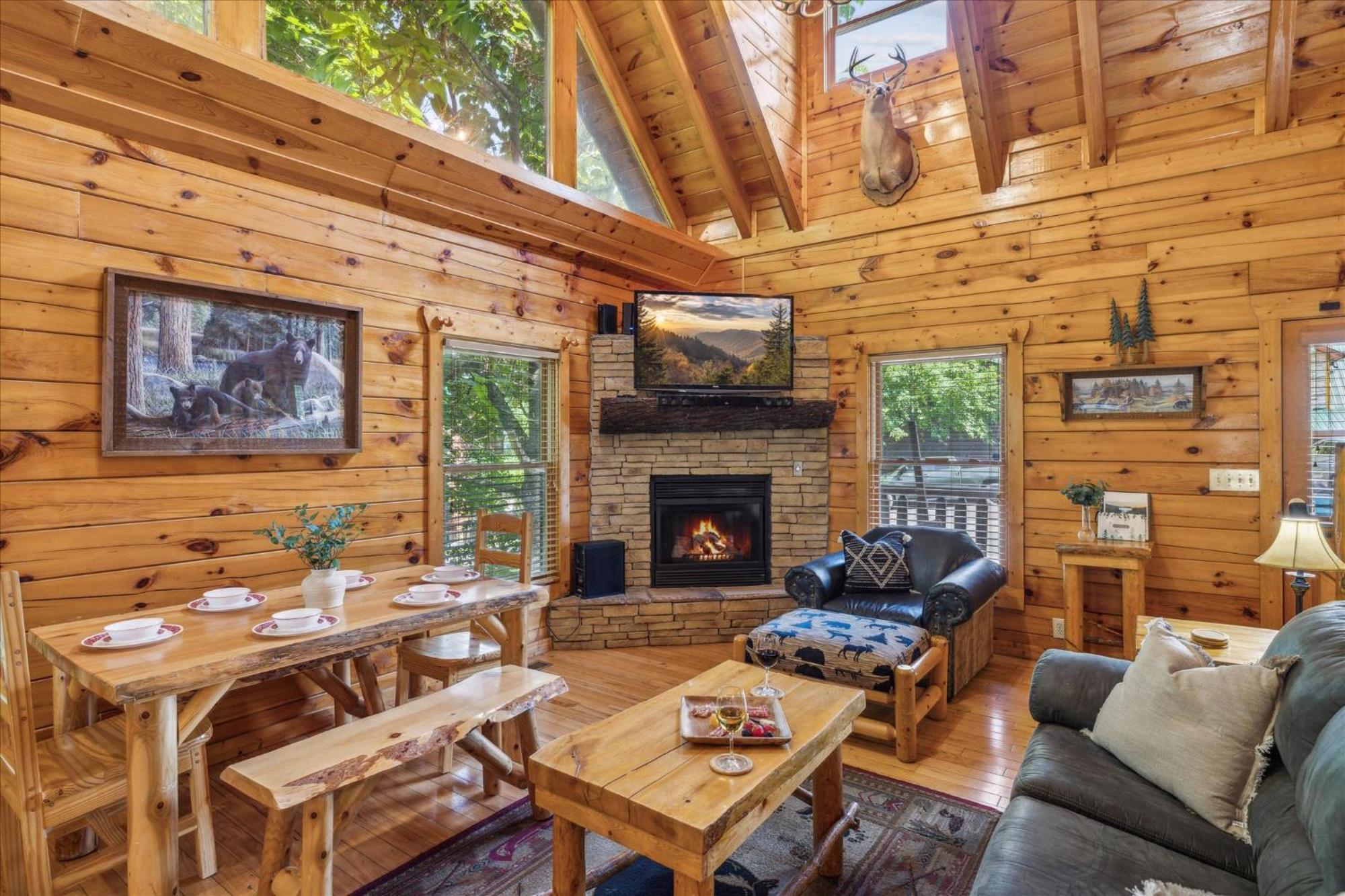 Sleepy Willow Cabin Sevierville Eksteriør billede
