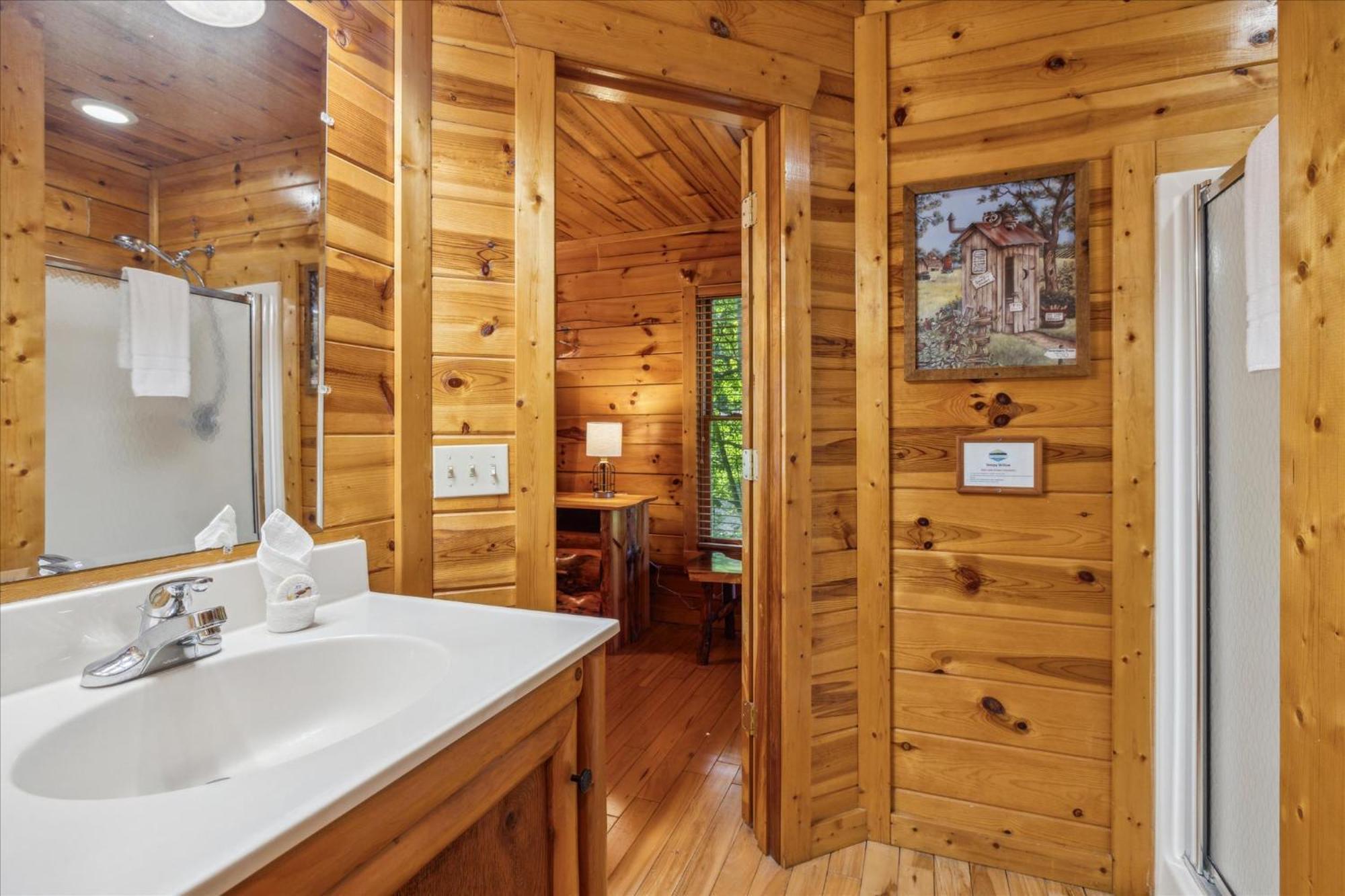 Sleepy Willow Cabin Sevierville Eksteriør billede